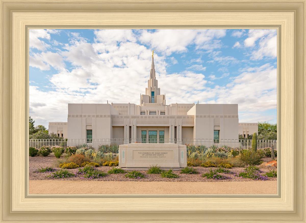 Phoenix Temple Desert Oasis
