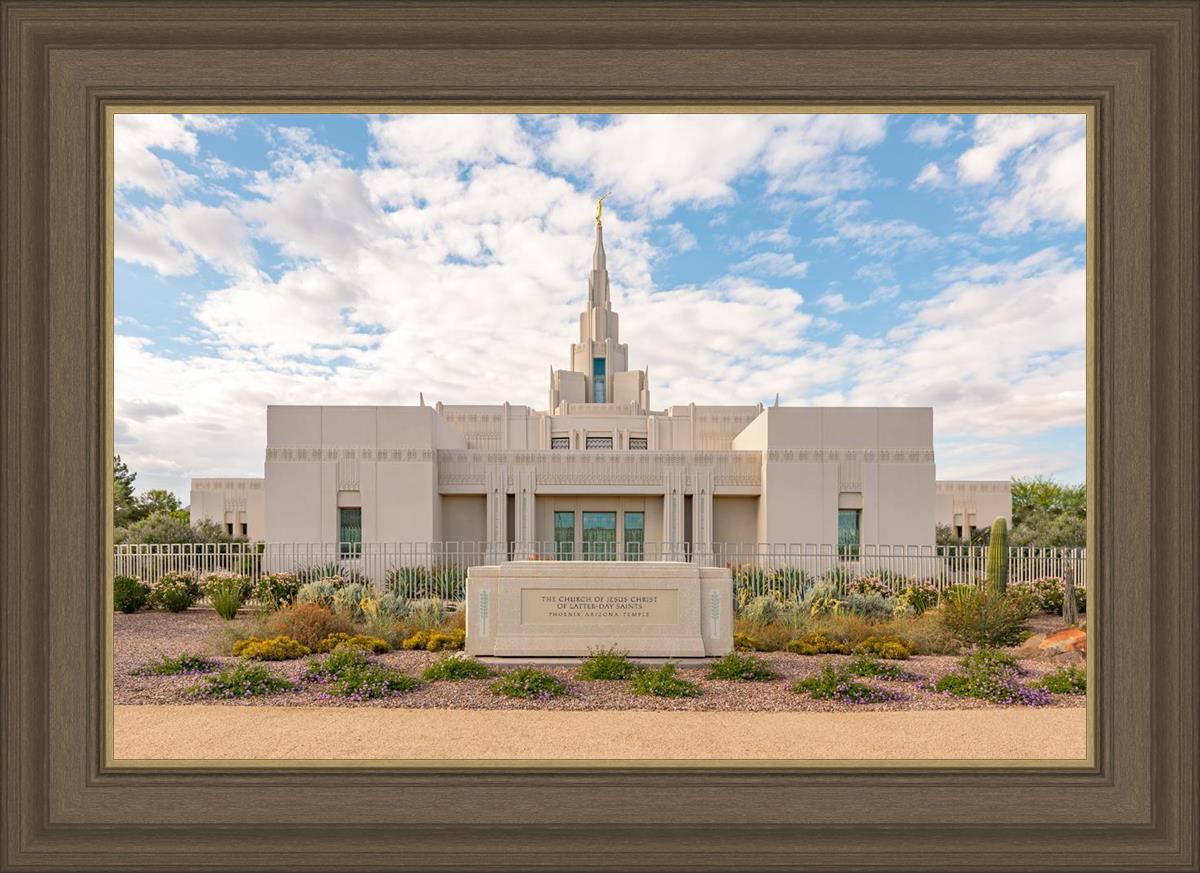 Phoenix Temple Desert Oasis