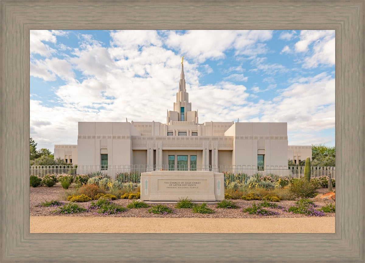 Phoenix Temple Desert Oasis