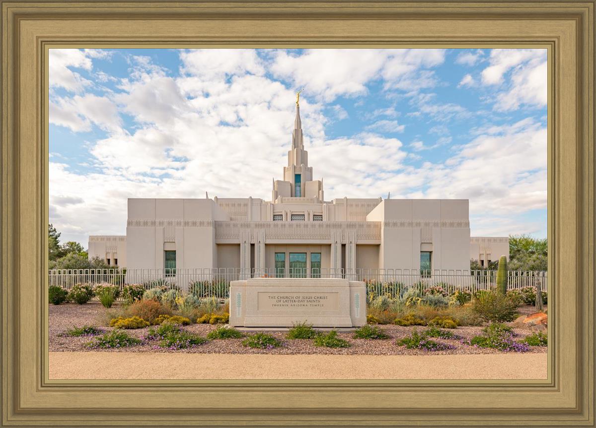 Phoenix Temple Desert Oasis
