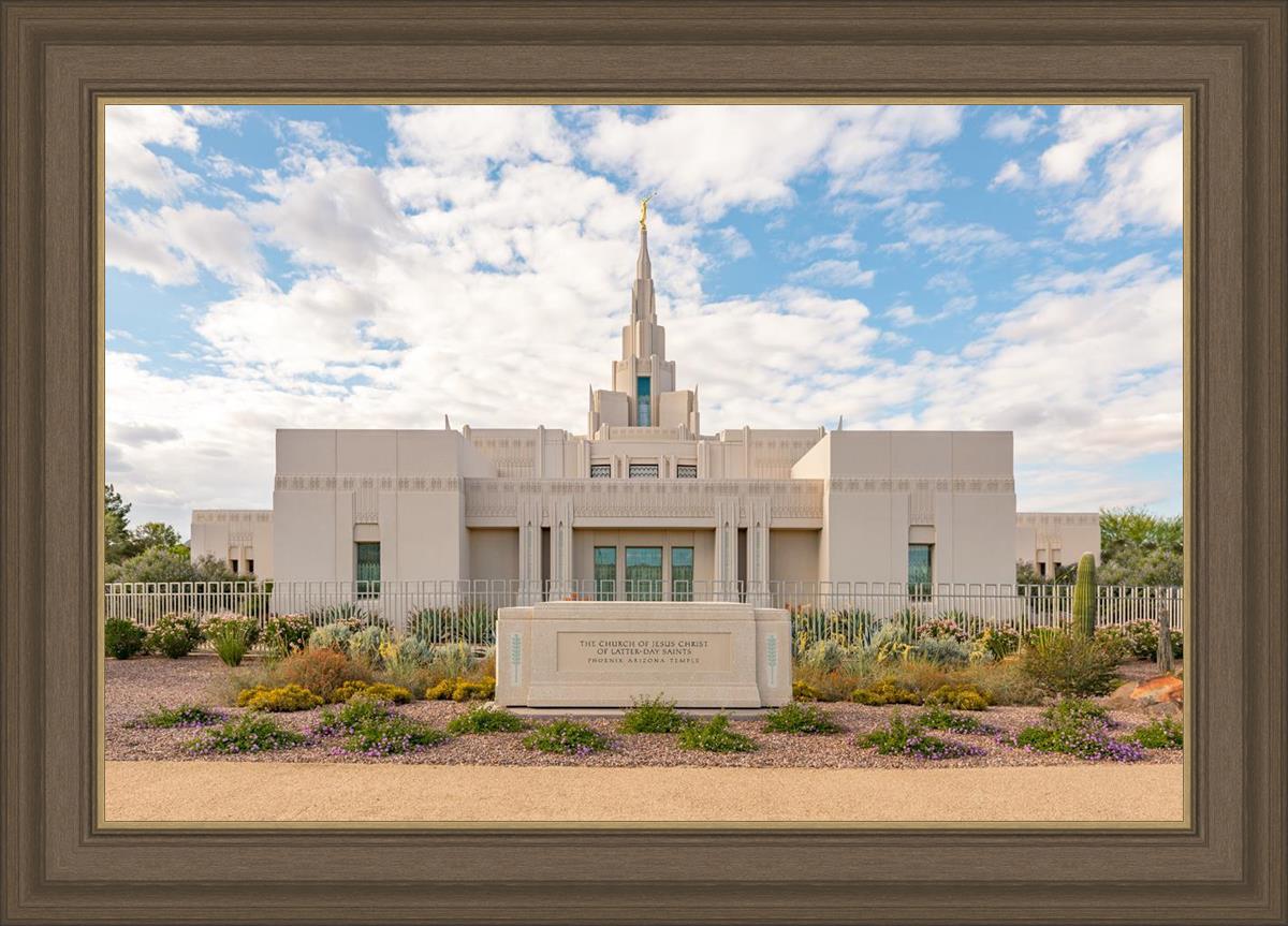 Phoenix Temple Desert Oasis