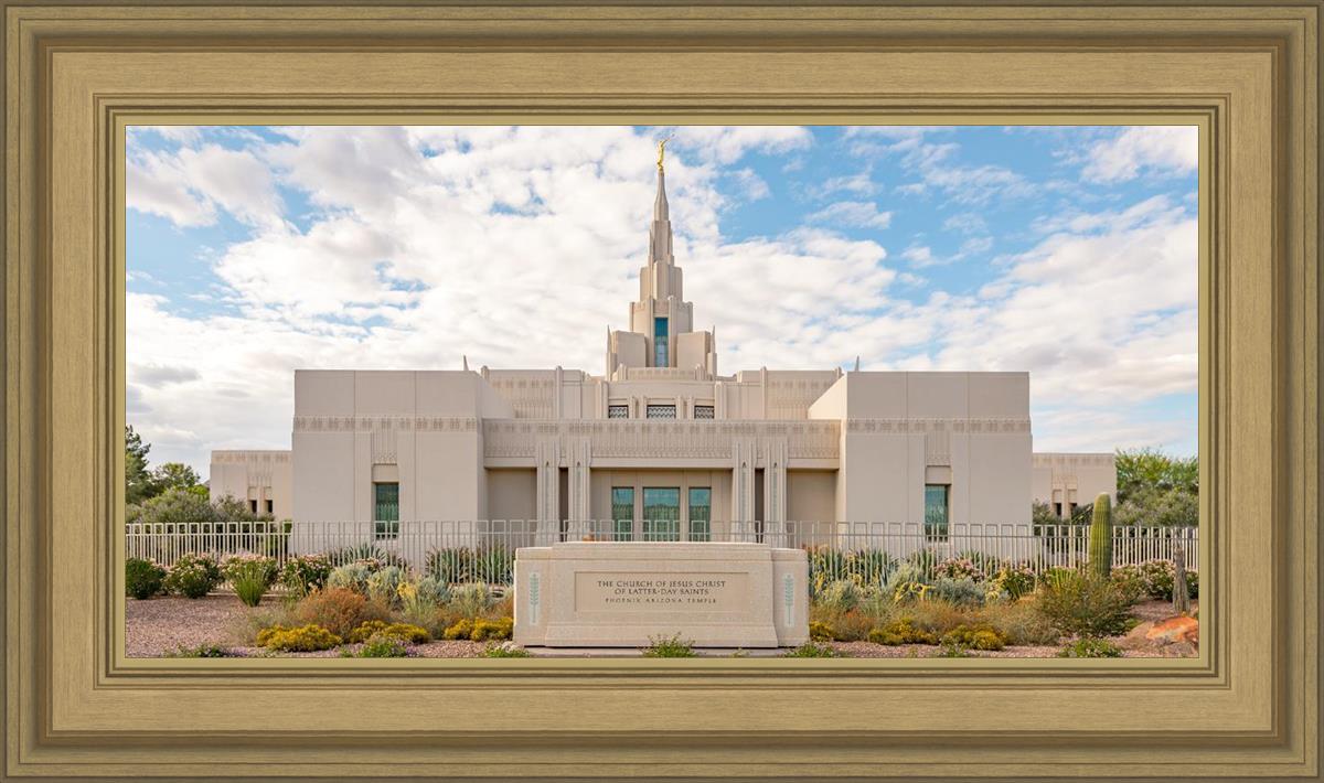 Phoenix Temple Desert Oasis