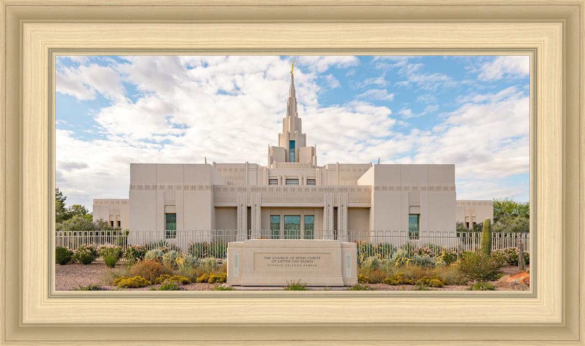 Phoenix Temple Desert Oasis