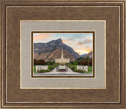 Provo Temple Morning Light