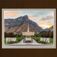Provo Temple Morning Light
