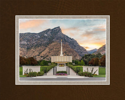 Provo Temple Morning Light