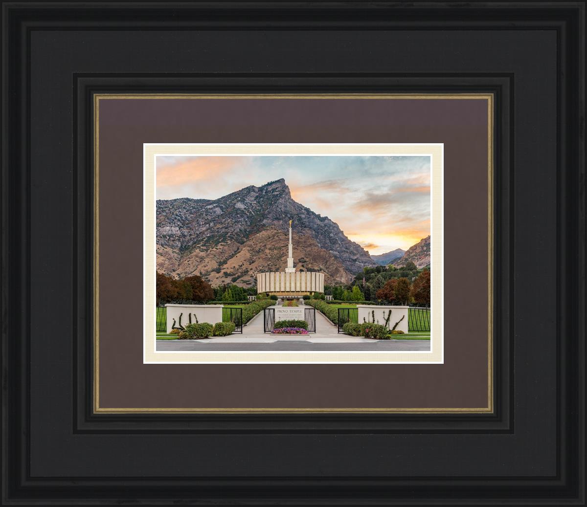 Provo Temple Morning Light