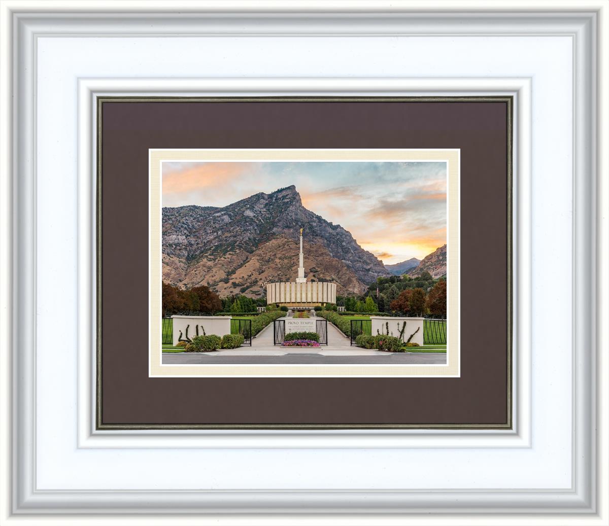 Provo Temple Morning Light
