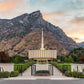 Provo Temple Morning Light