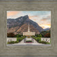 Provo Temple Morning Light