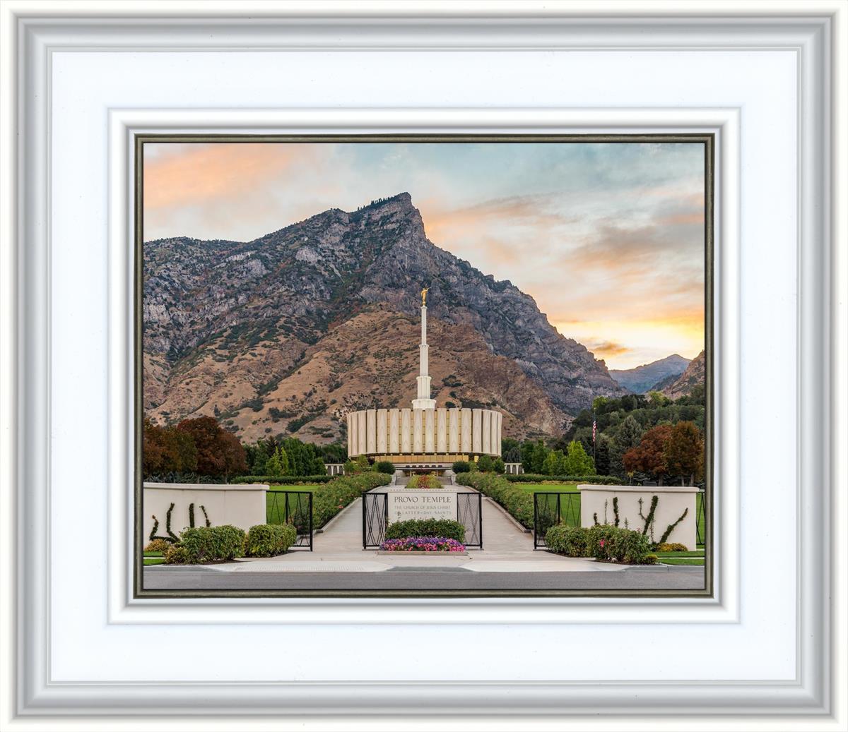 Provo Temple Morning Light