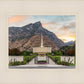 Provo Temple Morning Light