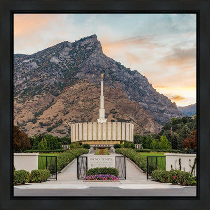 Provo Temple Morning Light