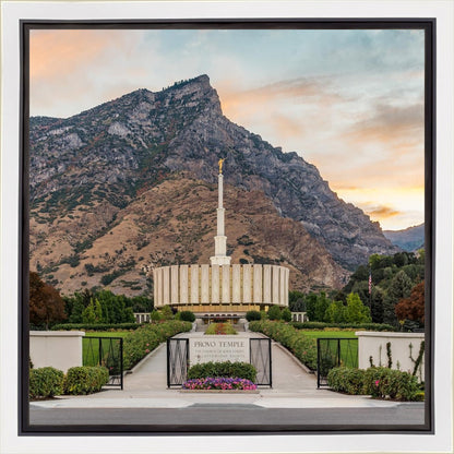Provo Temple Morning Light
