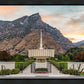 Provo Temple Morning Light