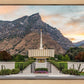 Provo Temple Morning Light