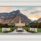 Provo Temple Morning Light