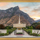 Provo Temple Morning Light