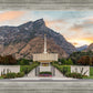 Provo Temple Morning Light