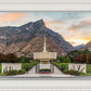 Provo Temple Morning Light
