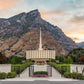 Provo Temple Morning Light
