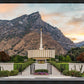 Provo Temple Morning Light