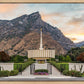 Provo Temple Morning Light