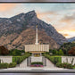Provo Temple Morning Light