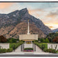 Provo Temple Morning Light