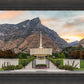 Provo Temple Morning Light