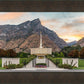 Provo Temple Morning Light