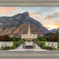 Provo Temple Morning Light