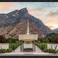 Provo Temple Morning Light
