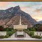 Provo Temple Morning Light