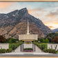 Provo Temple Morning Light