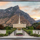 Provo Temple Morning Light