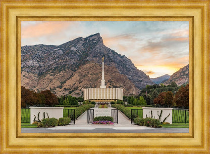 Provo Temple Morning Light