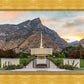 Provo Temple Morning Light