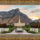 Provo Temple Morning Light