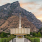 Provo Temple Morning Light