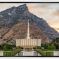 Provo Temple Morning Light
