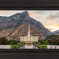 Provo Temple Morning Light
