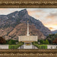 Provo Temple Morning Light