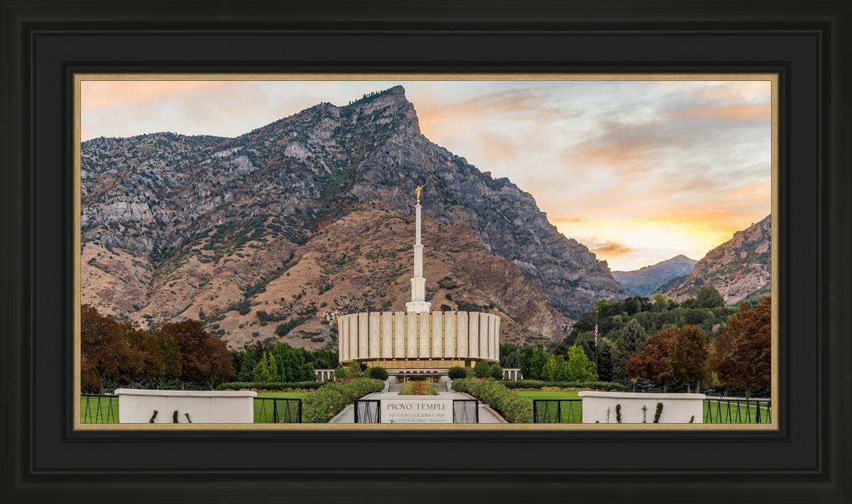 Provo Temple Morning Light