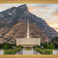 Provo Temple Morning Light