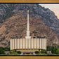 Provo Temple Morning Light