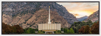 Provo Temple Morning Light