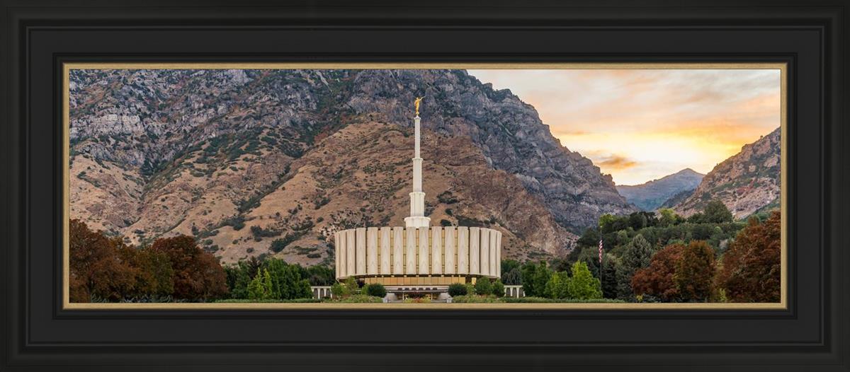 Provo Temple Morning Light