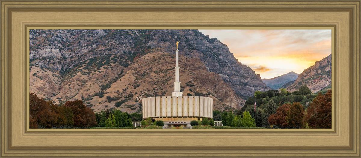 Provo Temple Morning Light