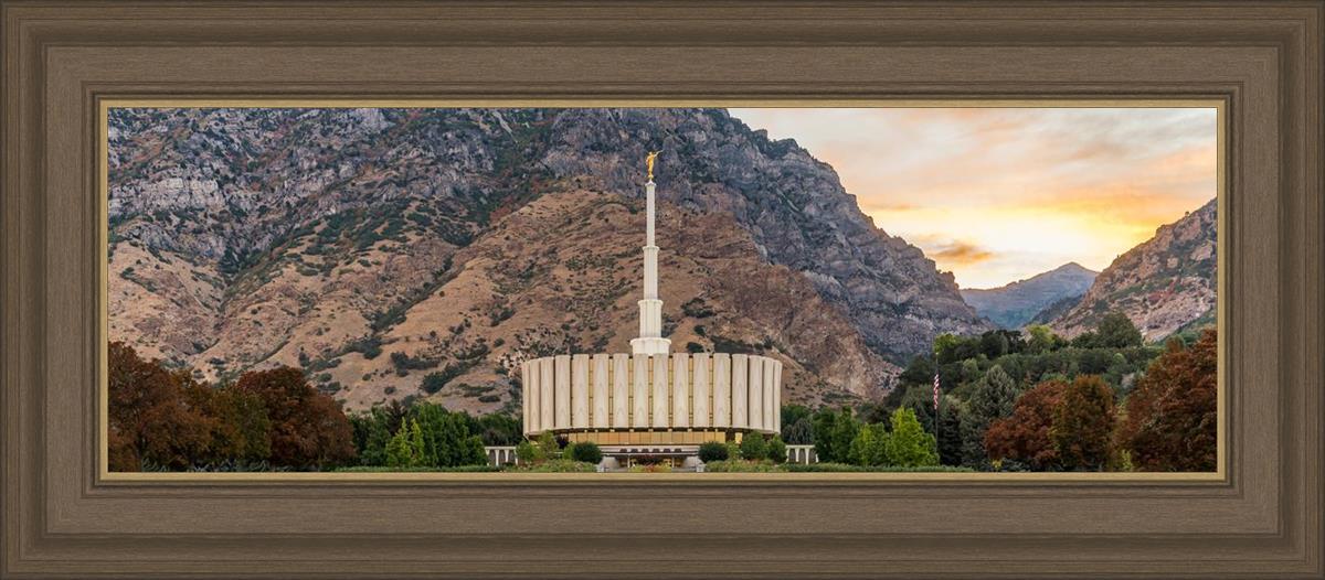 Provo Temple Morning Light
